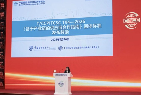 《基于产业链的供应链合作指南》团体标准在京发布
